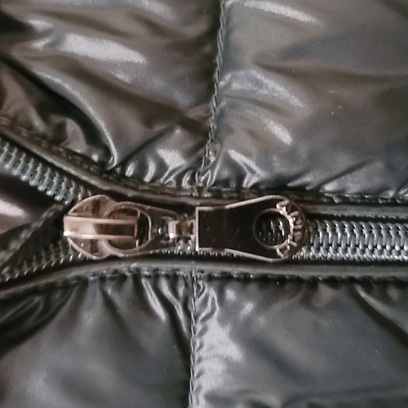 DKNY DONNA KARAN GREEN PACKABLE DOWN ANORAK JACKET - Picture 4 of 6